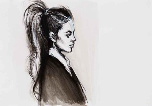 Girl In Ponytail - Heidi Bjørnsen