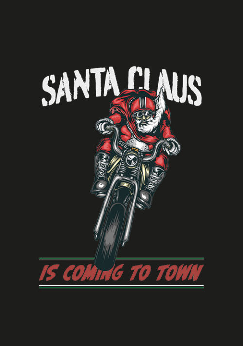 Biker Santa