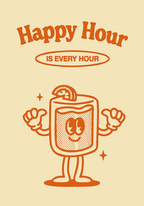 Happy Hour - Orange - Magnus Myhre