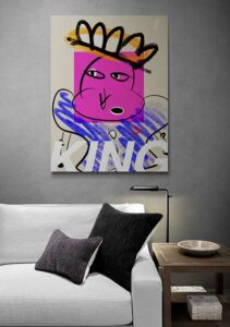 King - Jacob Lund Art