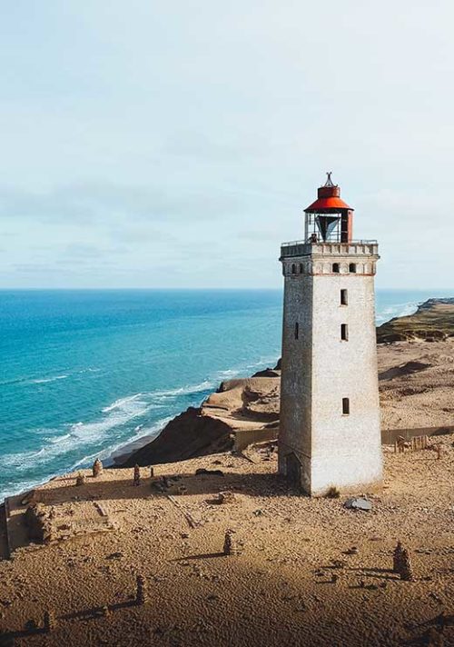 The Towering Lighthouse of North Jutland - Gustav Mørch