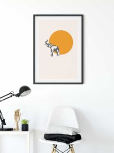 Sunset Elephant - Claudia Talley