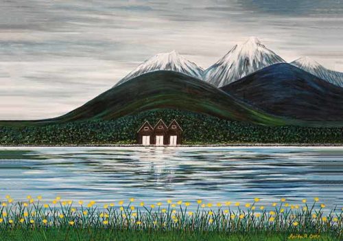 Three Boat Houses - ARO Art