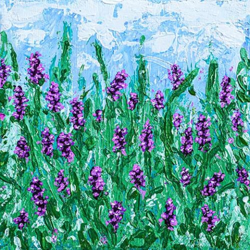 Lavender - Malin Sjölander Art