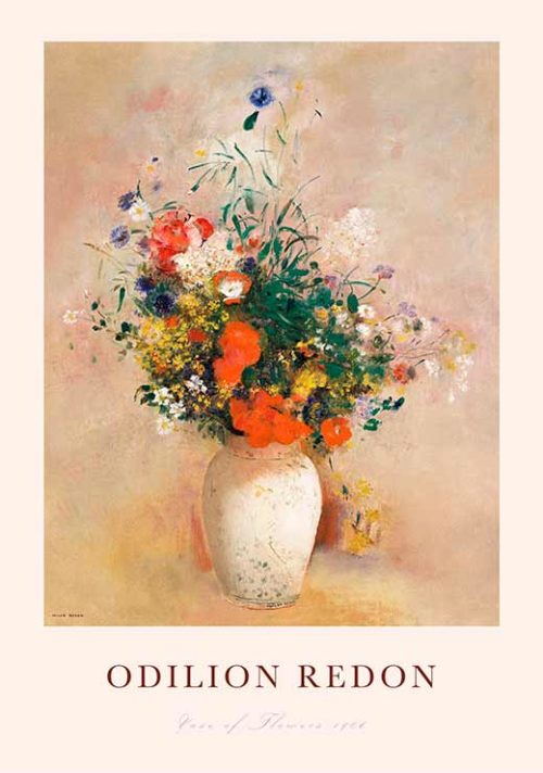 Vase of Flowers - Odilon Redon